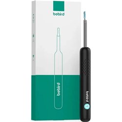 Bebird R1+ Schwarz | Otoskop mit Ohrreinigungskamera | 1080P, 180 mAh