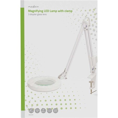 Lupa de mesa Nedis Magle2Wt E27 6W