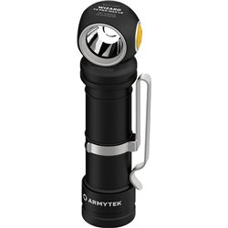 Linterna ArmyTek Wizard C2 Pro Max LR Warm F06702W de 3870 lm, Carga USB magnética