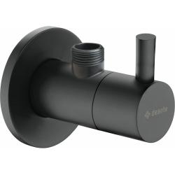 Angle valve with ceramic head 1/2" - 3/8" - round
