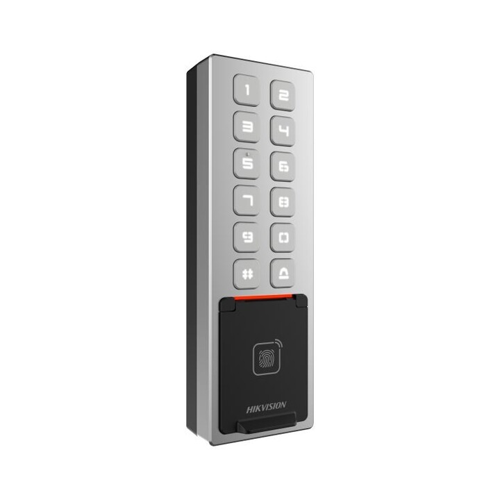 Zutrittsleser Hikvision DS-K1T805MBFWX silber