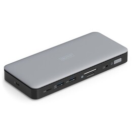 Estação de encaixe Digitus USB-C, 11 portas