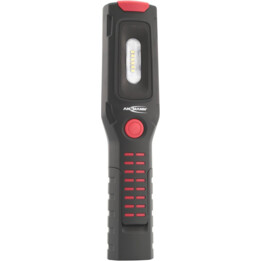 Ansmann Linterna de trabajo LED recargable IL300R, 3W y 325 lúmenes, Magnética con 8 funciones