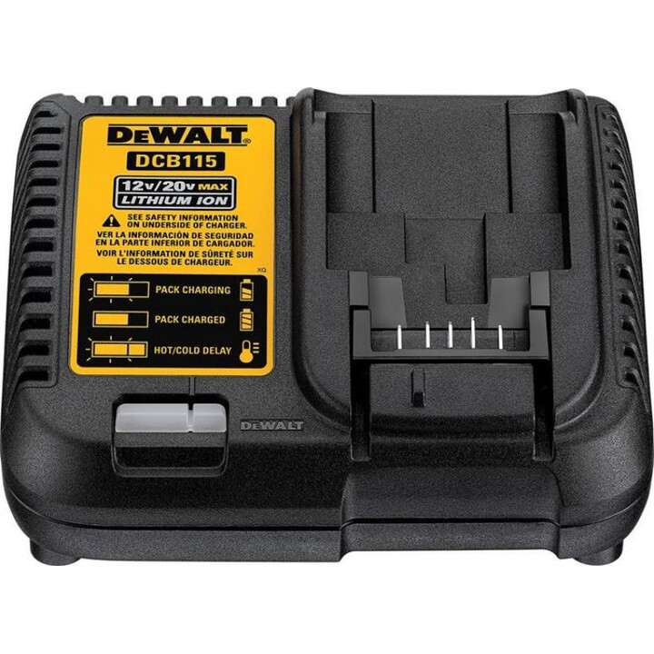 DeWALT DCK2020P2T, Kit combinato di elettroutensili professionali, set ad alte prestazioni, giallo