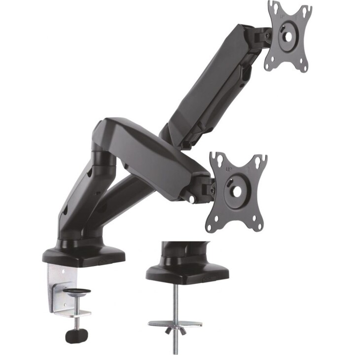 TISCHHALTERUNG MIT DOPPELARM AUS AISENS DT27TSR-045 FÜR BILDSCHIRME 13-27 '/ 33-65CM - BIS 6.5KG - GEGENGEWICHT / NEIGEN / N