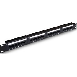 Panneau de brassage Aisens A141-0307 / 24 Ports / Cat.5e / Hauteur 1U