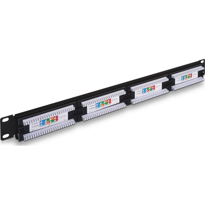 Panneau de brassage Aisens A141-0307 / 24 Ports / Cat.5e / Hauteur 1U