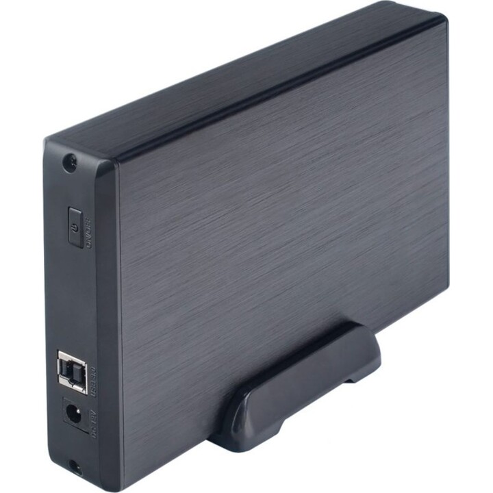 Aisens ASE-3530B, Caja externa 3,5″ para discos duros SATA I, II y III a USB 3.0/USB3.1 GEN1, negra