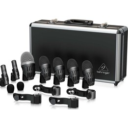 Kit de micrófonos de batería Behringer BC1500 Premium de 7 piezas para estudio y directo