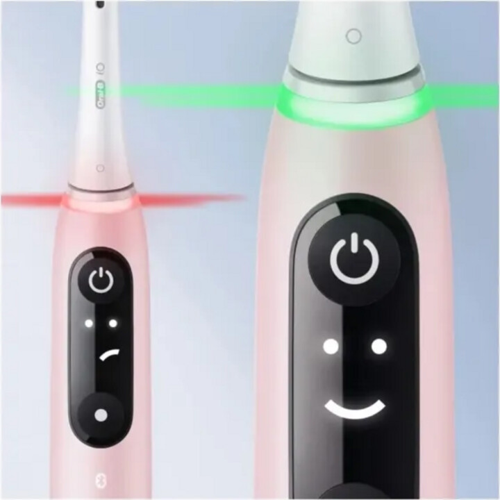 Braun Oral-B Io 3 Elektrische Zahnbürste Duo Set Schwarz&Pink