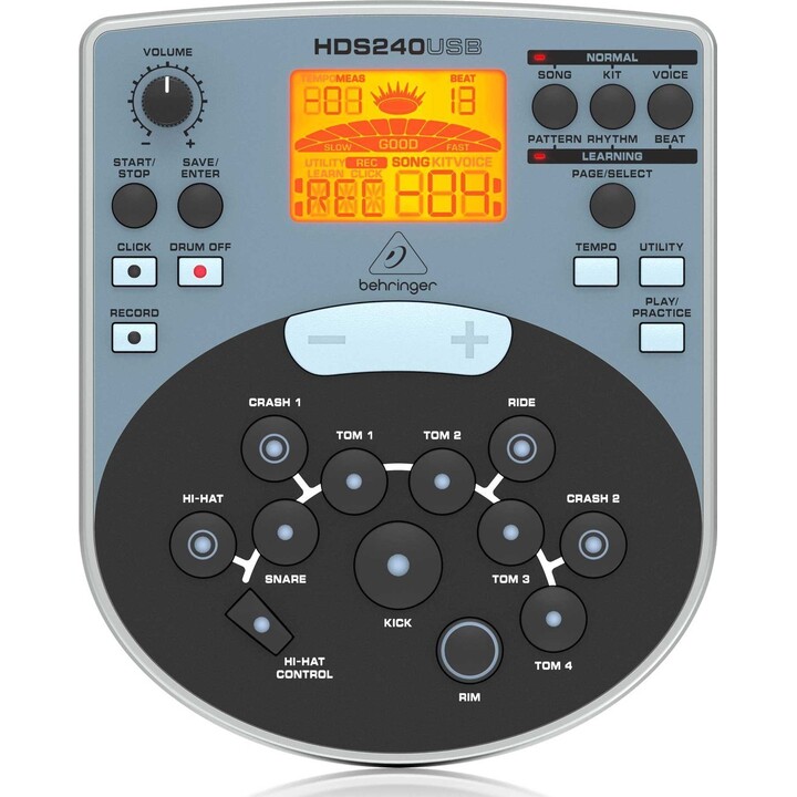 Behringer XD80USB E-Drum-Kit mit HDS240USB-Soundmodul