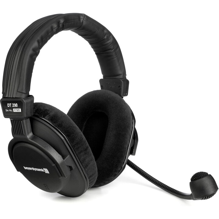 Auriculares Beyerdynamic DT 290 Mk II de 200/250 ohmios con micrófono dinámico