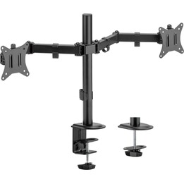 Aisens DT32TSR-149, soporte de mesa giratorio e inclinable para monitor/TV 9kg, negro