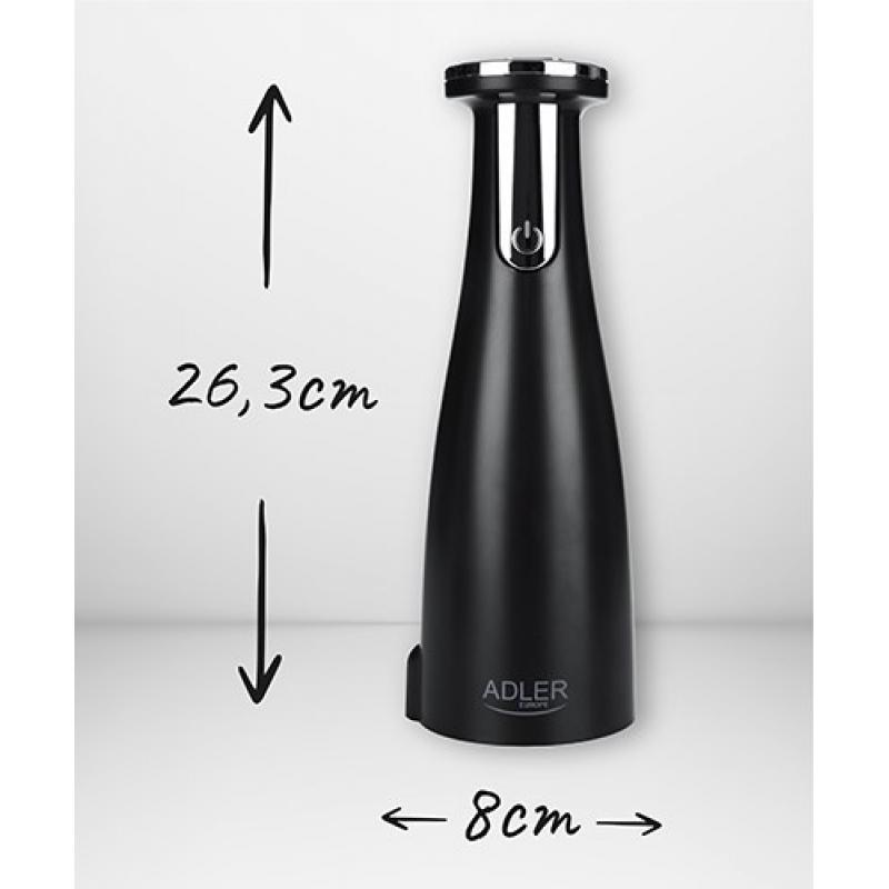 Juego de molinillo de especias Adler AD 4449B Negro