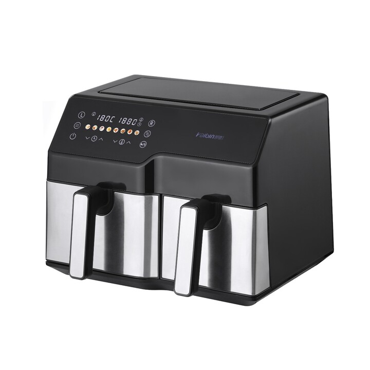 Friteuse à air domestique Extralink Sj-1000 10L UE | Freidora de Aire | (6l+4l) 2500w