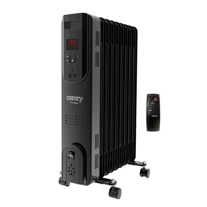 Camry | Riscaldatore | CR 7810 | Radiatore a olio | 2000W | Numero di livelli di potenza 3 | Nero