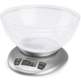 Orbegozo PC 2017 A Bilancia da cucina elettronica/ fino a 3,5 kg/ argento
