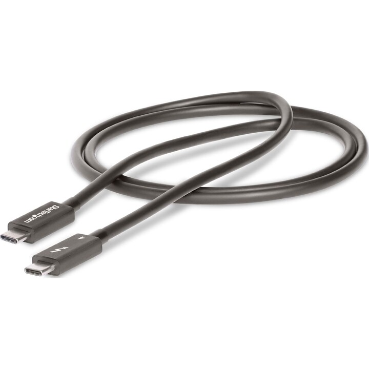 StarTech.com Cavo Thunderbolt 4 da 1m - 40Gbps - PD 100W - Cavo Video/Trasferimento dati 4K/8K - Cavo Thunderbolt Certificato In