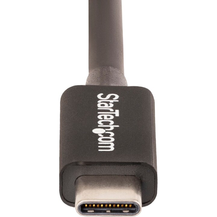 StarTech.com Câble Thunderbolt 4 de 1m - 40Gbps - 100W Power Delivery - Vidéo 4K/8K - Cordon Thunderbolt Certifié par Intel - Co