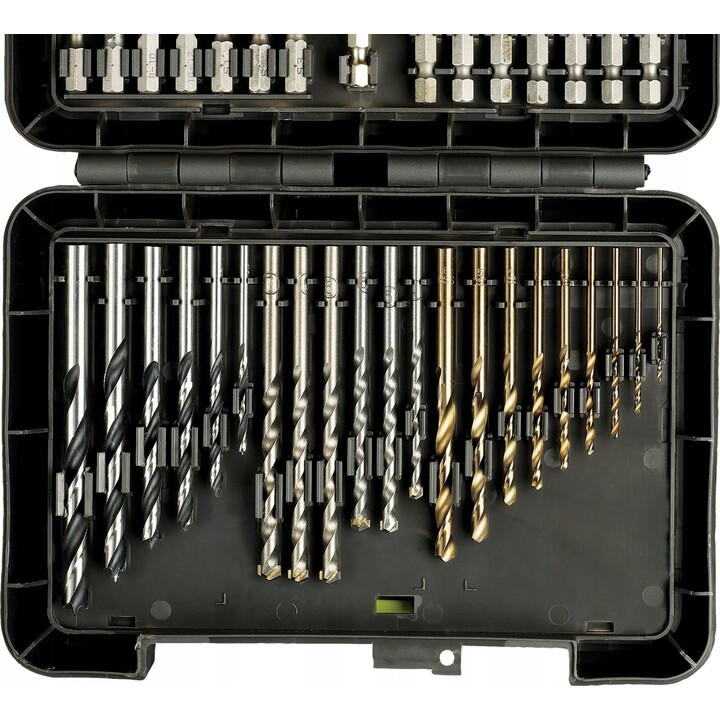 Ryobi Rak60Ddf Set de perçage et de vissage de haute qualité de 60 pièces avec étui, vert