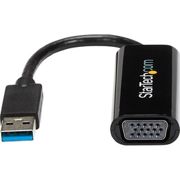StarTech.com USB32VGAES Adaptador USB a VGA negro
