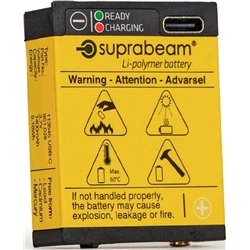 Suprabeam Batería USB-C de polímero de litio de 1400 mAh