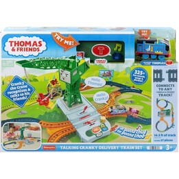 Gioco di pista Thomas di Fisher Price con gru mobileCranky Hxg13