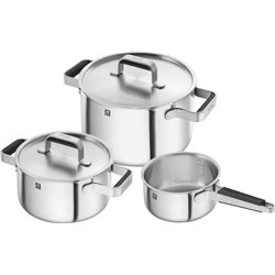Juego de 3 ollas Zwilling Pure