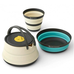 Sea A Summit Frontier UL Bollitore pieghevole ultraleggero, set da 1 persona/3 pezzi