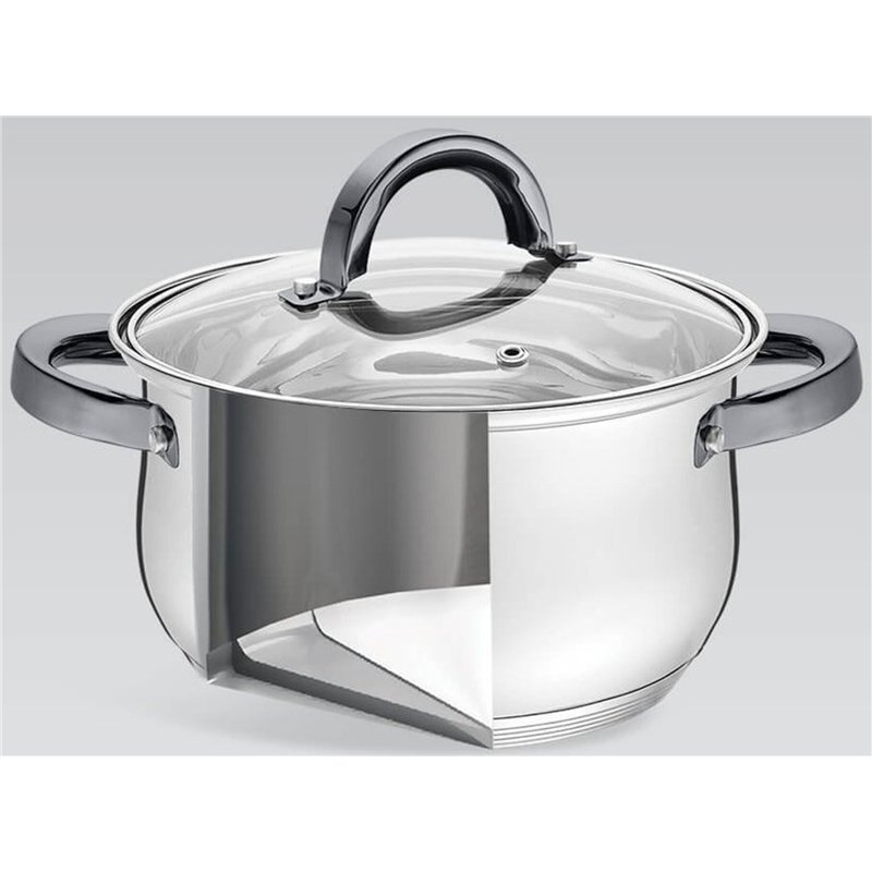 6-teiliges schwarzes Maestro-Kochgeschirrset Mr-3522-6M-Black