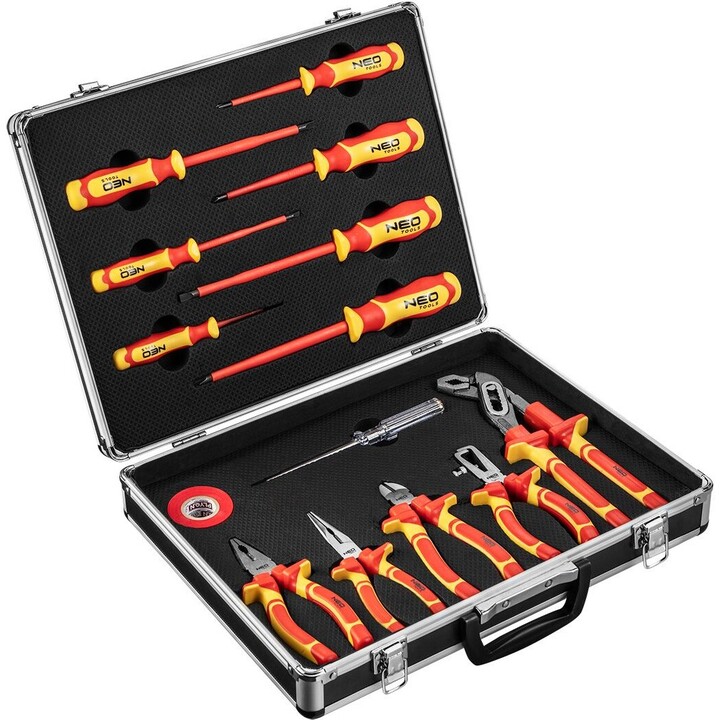 L'ensemble d'outils V se compose de 13 pièces