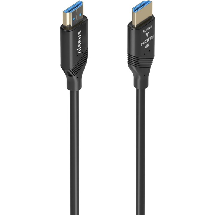 Cavo AOC 4K HDMI 2.0 Aisens A148-0929/ HDMI maschio - HDMI maschio/ 15m/ Nero