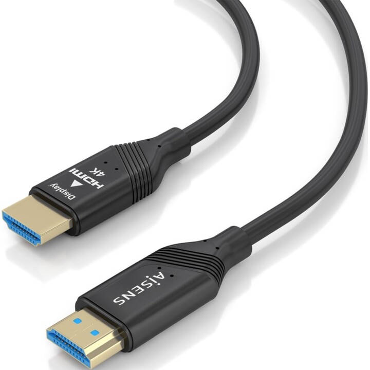Cavo AOC 4K HDMI 2.0 Aisens A148-0929/ HDMI maschio - HDMI maschio/ 15m/ Nero