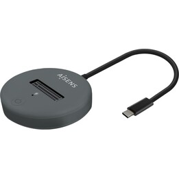 ock USB tipo C per SSD M2 SATA/NVMe NGFF Aisens ASUC-M2D014-GR/ Grigio