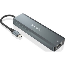 ocking USB Type-C Aisens ASUC-5P011-GR/ 1xHDMI/ 2xUSB/ 1xRJ45/ 1xUSB Type-C/ 1xUSB Type-C PD/ Grigio