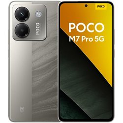 Xiaomi Poco M7 Pro 5G, 12+512 GB, display OLED da 120 Hz, batteria da 5110 mAh, argento