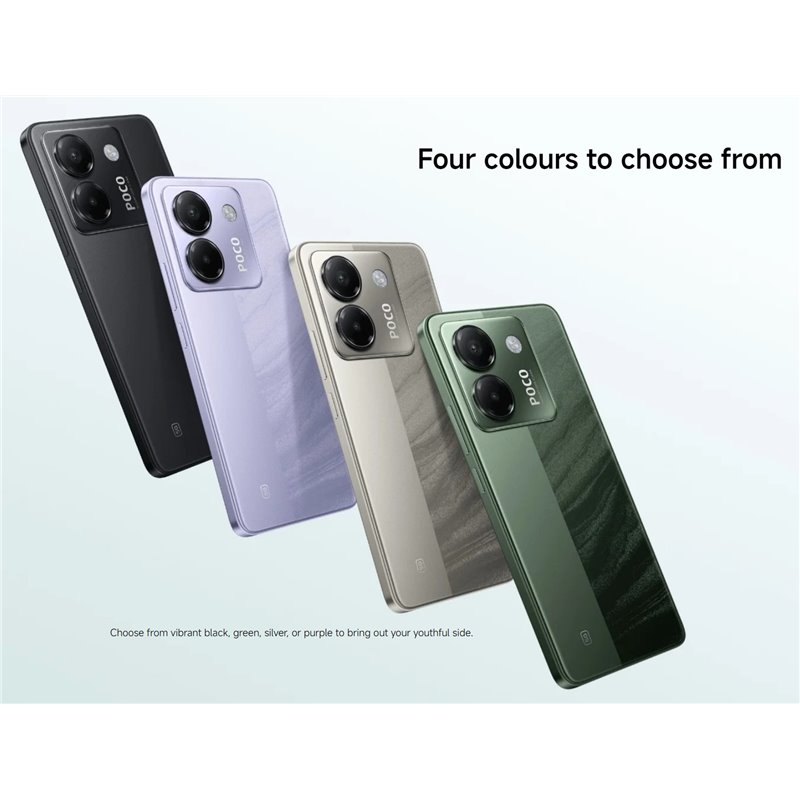 Xiaomi POCO M7 Pro 5G, 12+256GB, 120 Hz OLED Display, 5110mAh Battery, Purple