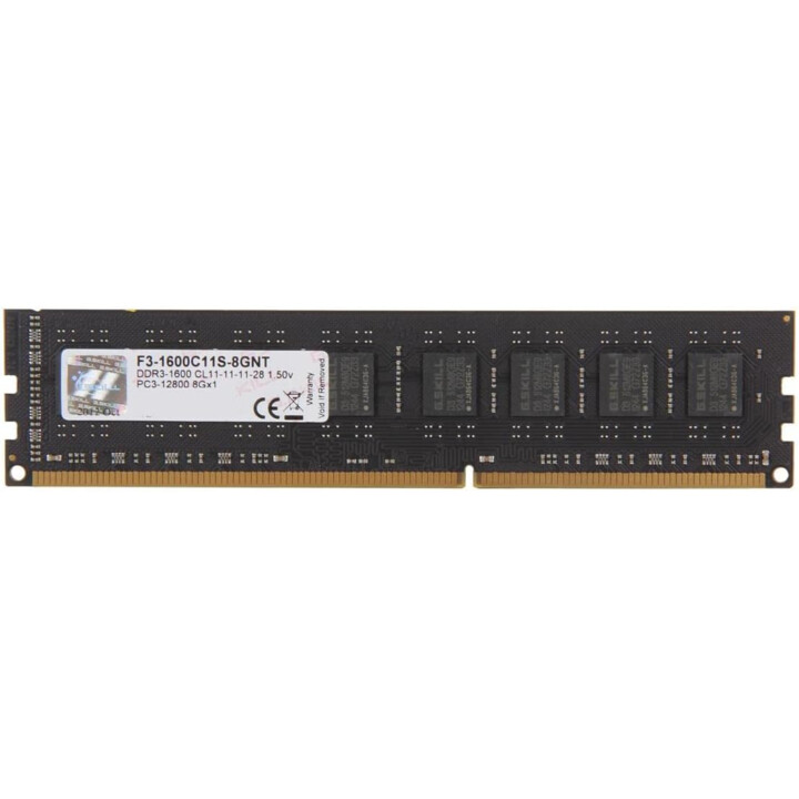 G.Skill 8GB DDR3-1600MHz módulo de memoria 1 x 8GB