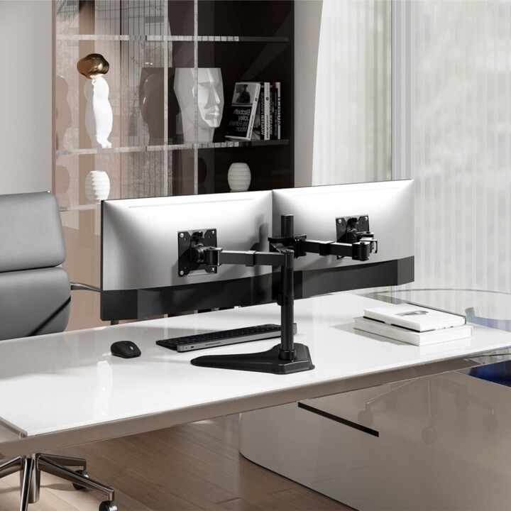 Aisens DT35TSR-361 Supporto da tavolo per 2 monitor fino a 20 kg