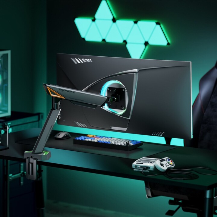 Supporto per monitor da gioco Aisens DT49TSRRGB-347/ fino a 16 kg