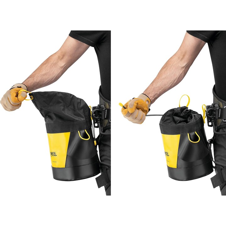 Petzl Toolbag, 6 Litres, Yellow/Black