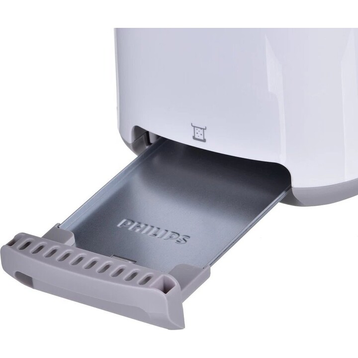 Philips Daily Collection HD2582/00 tostadora 2 rebanada(s) 830 W Blanco