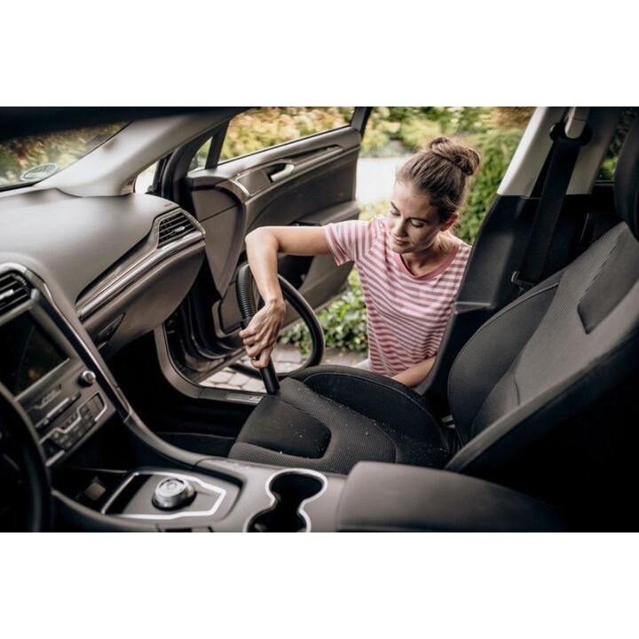 Aspiradora|KARCHER|Aspiradora en seco y húmedo WD 2 Plus V-15/4/18|Limpieza de coches|1000 vatios|Potencia de succión 220 W|Capa