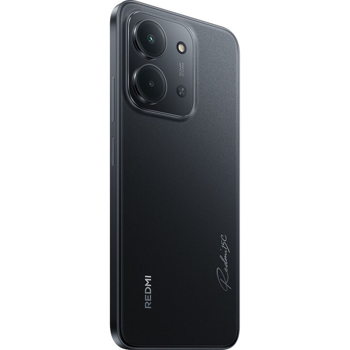 Xiaomi Redmi 15c, 128GB, 4GB de RAM, 6,9 HD+, MediaTek Helio G81-Ultra, 6000 Mah, Midnight Preto
