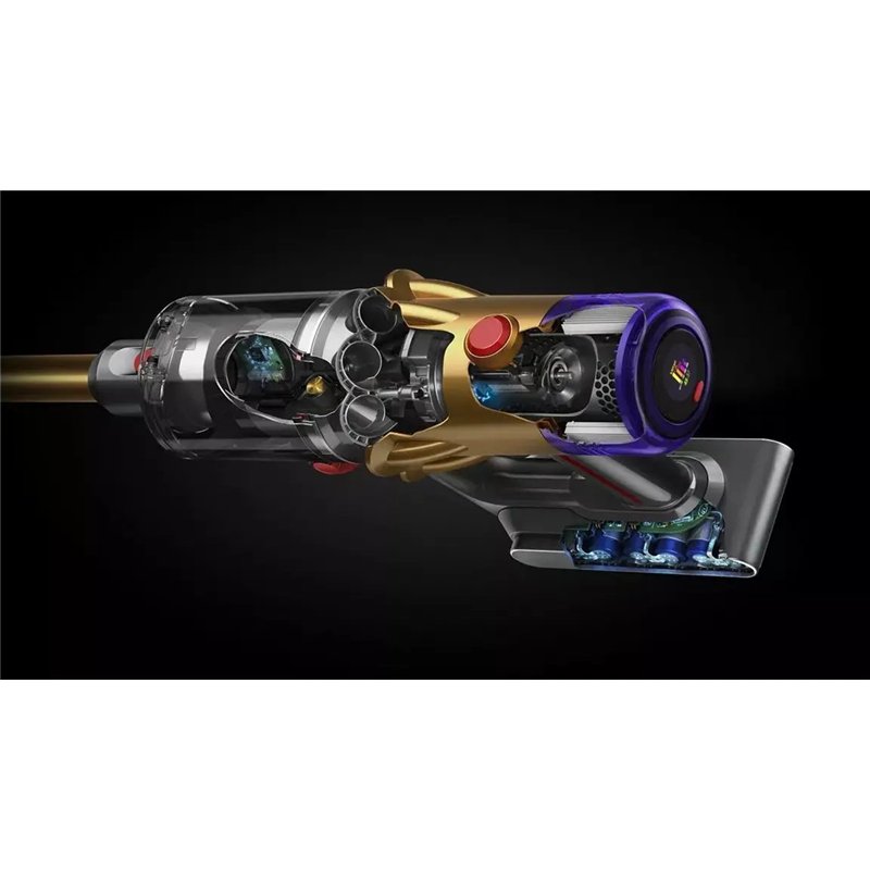 Dyson V12 Detect Slim Absolute Gold | Wireless Vacuum Cleaner | 140Aw, 545W