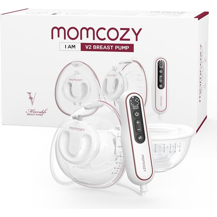 Tiralatte Momcozy V2, senza contatto, di qualità ospedaliera
