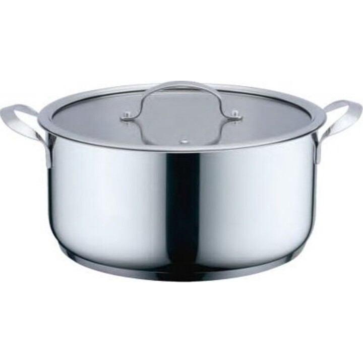 Olla de acero inoxidable de 28 cm