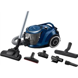 Aspiradora sin bolsa Bosch Electrodomésticos Serie 6, 700 W, 5,3 toneladas, Azul