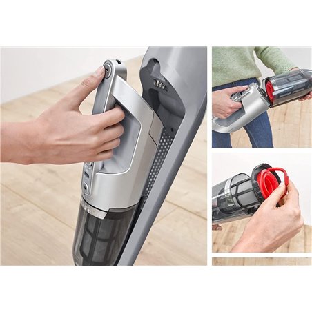 Aspirador sem fios Bosch Flexxo Gen2 Series 4 eletrodomésticos, Plástico, Prata