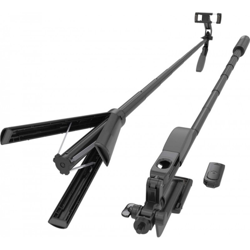 Selfie-Stick + Stativ Aisens SS01ST-299/ Schwarz